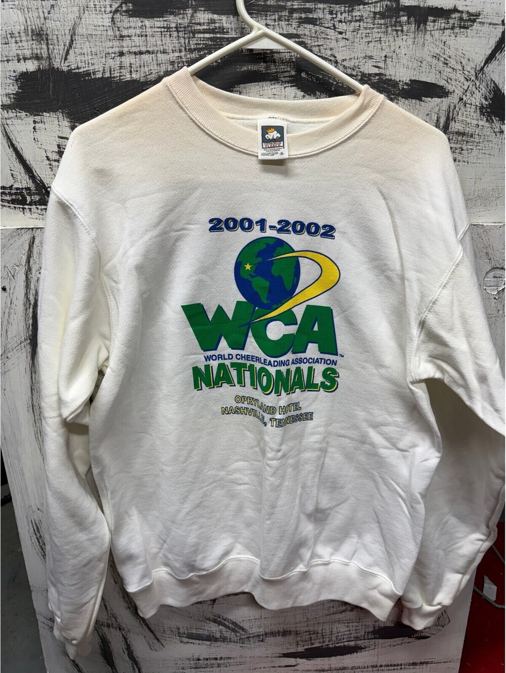 2001 world cheerleading association nationals pullover